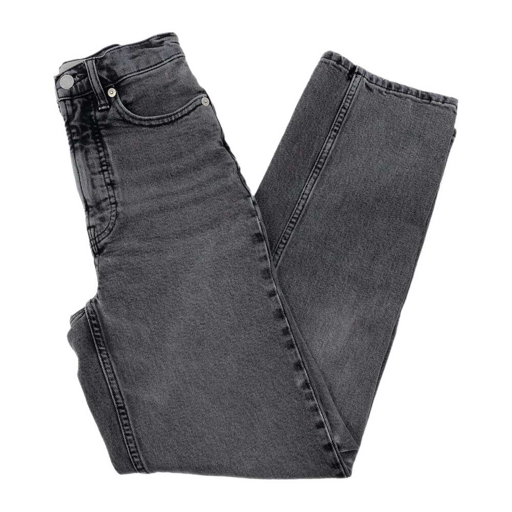 Everlane Gray Hi-Rise Straight Jeans 26.5in Inseam | Womens 23